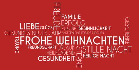 Obraz premium Weihnachtsgruß