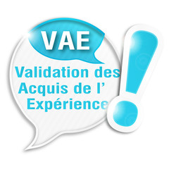 bulle rayée acronyme : VAE