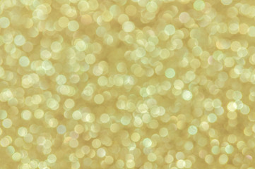 defocused abstract golden lights background