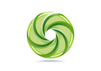 Green Ball, Circle, logo