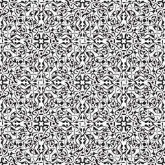 Black seamless pattern