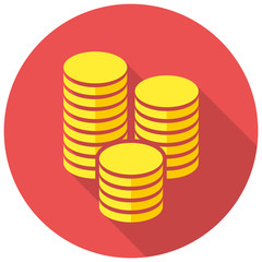 Gold coins icon