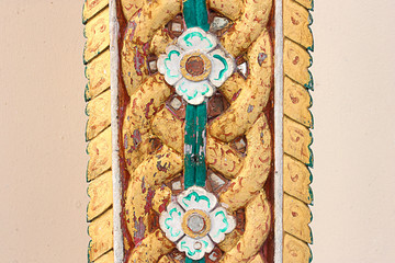 Wood carving of Thailand