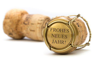 Champagner Korken - Frohes Neues Jahr!