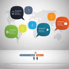 High quality business infographic elements