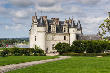 Fototapeta na wymiar Castle of Amboise - France