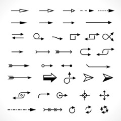 set of arrows