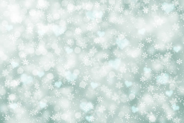 Fototapeta premium Beautiful abstract snowflake background