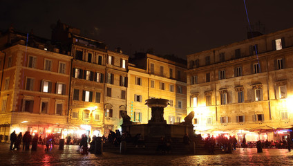 Fototapeta premium Trastevere at Night