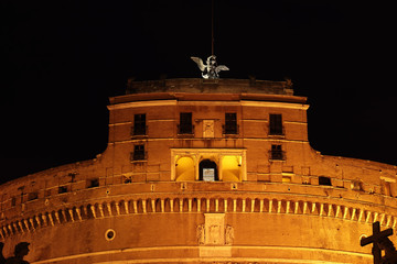 Castle of Holy Angel in Rome