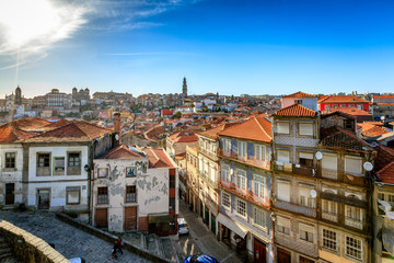 Fototapeta na wymiar Porto Cityscape - Architectural Urban Buildings