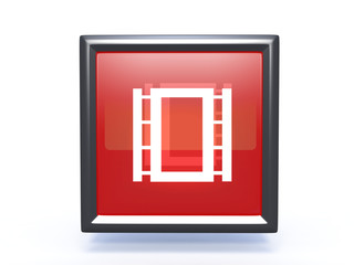 film square icon on white background