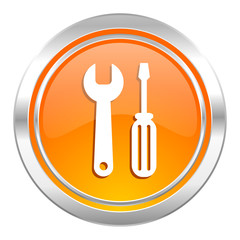 tools icon, service sign