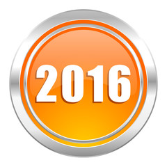new year 2016 icon, new years symbol