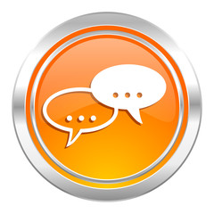 forum icon, chat symbol, bubble sign