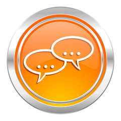 forum icon, chat symbol, bubble sign