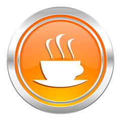 espresso icon, hot cup of caffee sign