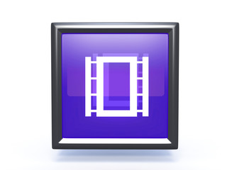 film square icon on white background