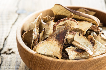 Dried porcini mushrooms