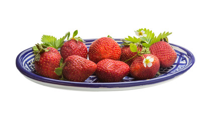 Ripe strawberry