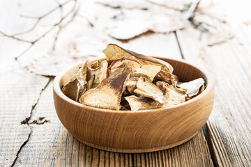 Dried porcini mushrooms