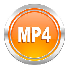 Fototapeta premium mp4 icon