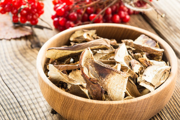 Dried porcini mushrooms
