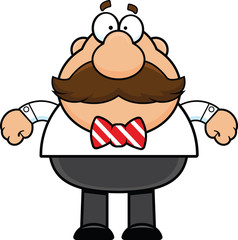 Cartoon Man With Mustache