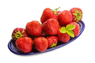 Strawberry in the bowl