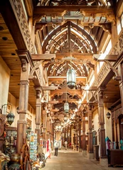 Rolgordijnen Madinat-souk in Dubai © tan4ikk