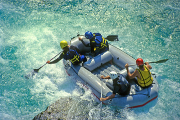 The Soca river, Triglav national park, Slovenia, Europe