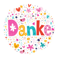 Danke - Thanks in German