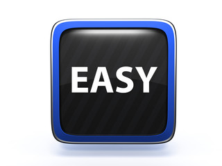easy square icon on white background
