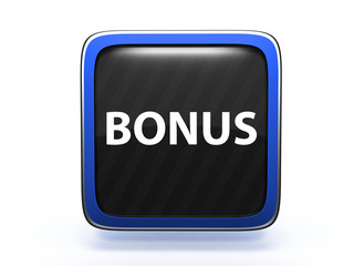 bonus square icon on white background