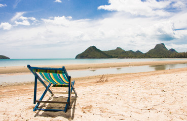 relax in sea beach travel