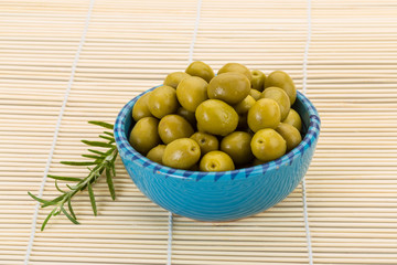 Green olives
