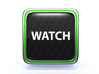 watch square icon on white background