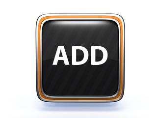 add square icon on white background