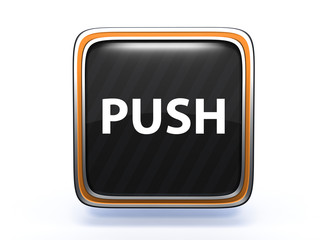 push square icon on white background