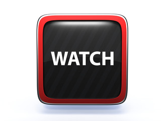 watch square icon on white background