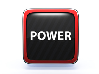 power square icon on white background
