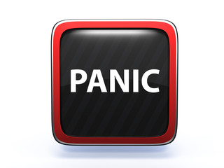 panic square icon on white background