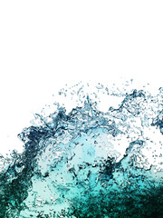 Water splashes collection