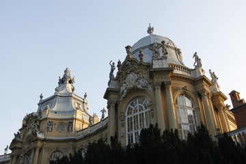 Palais Baroque du Parc du Városliget à Budapest, Hongrie	