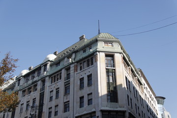 Immeuble ancien à Budapest, Hongrie	