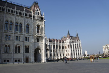Obraz premium Parlement à Budapest, Hongrie