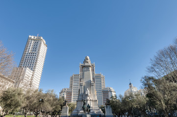 Spain Square in the spanish capital.