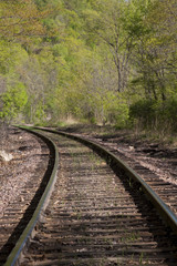 Fototapeta premium Railroad Track Scenic