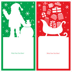 Christmas Santa Claus Card
