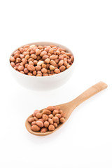 Peanut isolated on white background
